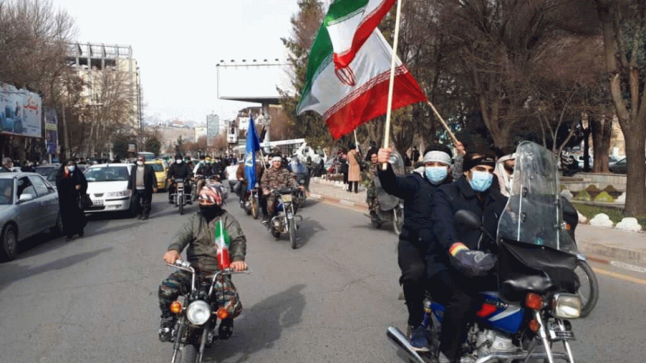 متفاوت‌ترین راهپیمایی ۲۲ بهمن در مازندران برگزار شد