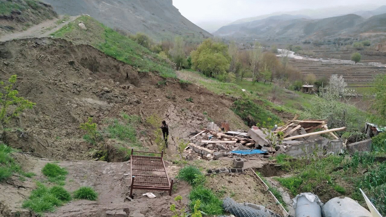 مهار رانش زمین در روستاهای مازندران با اعتبار سفر رئیس جمهور