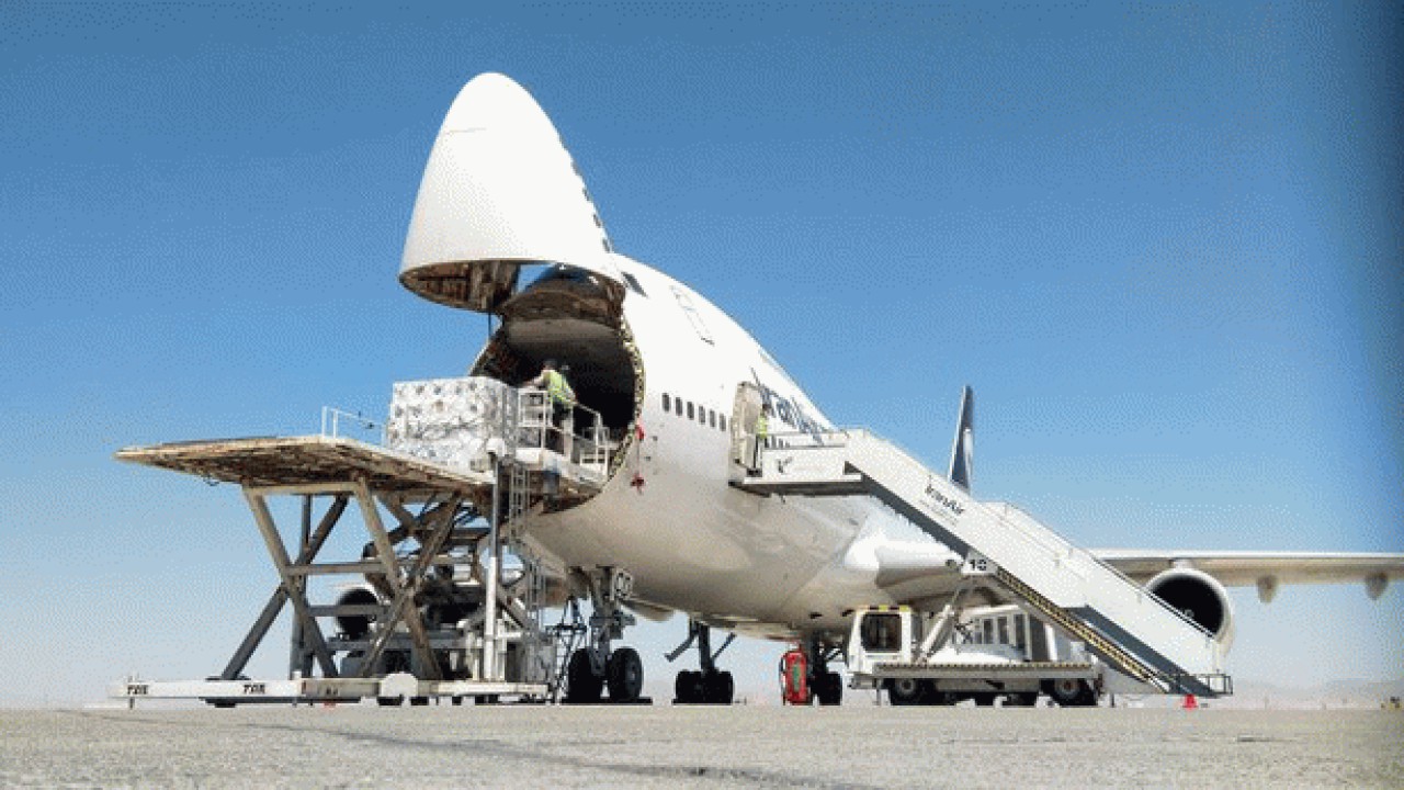 گره کور در صادرات هوایی مازندران