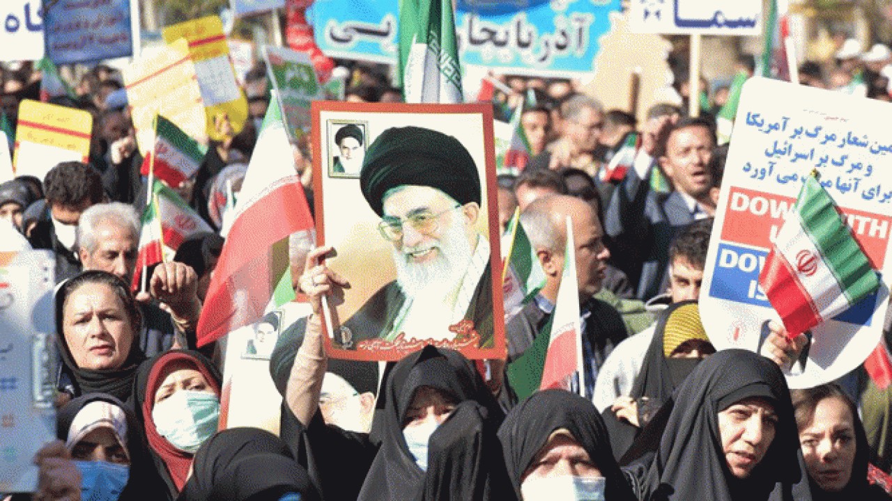 راهپیمایی مردمی مازندران در حمایت از مرجعیت، حجاب و عفاف
