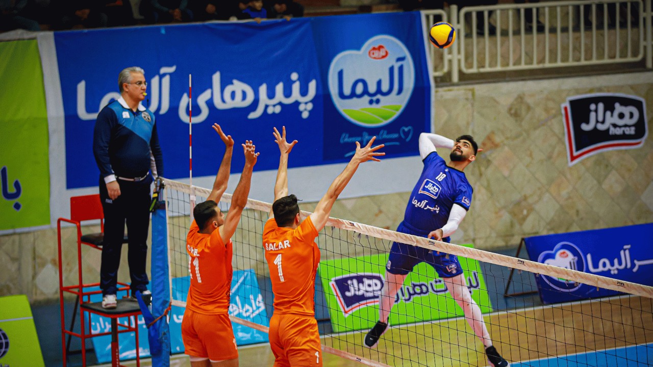 پیروزی نمایندگان مازندران در لیگ برتر والیبال