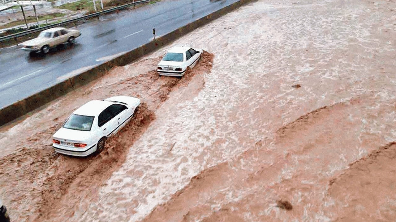 باران و برف و سیلاب در راه مازندران