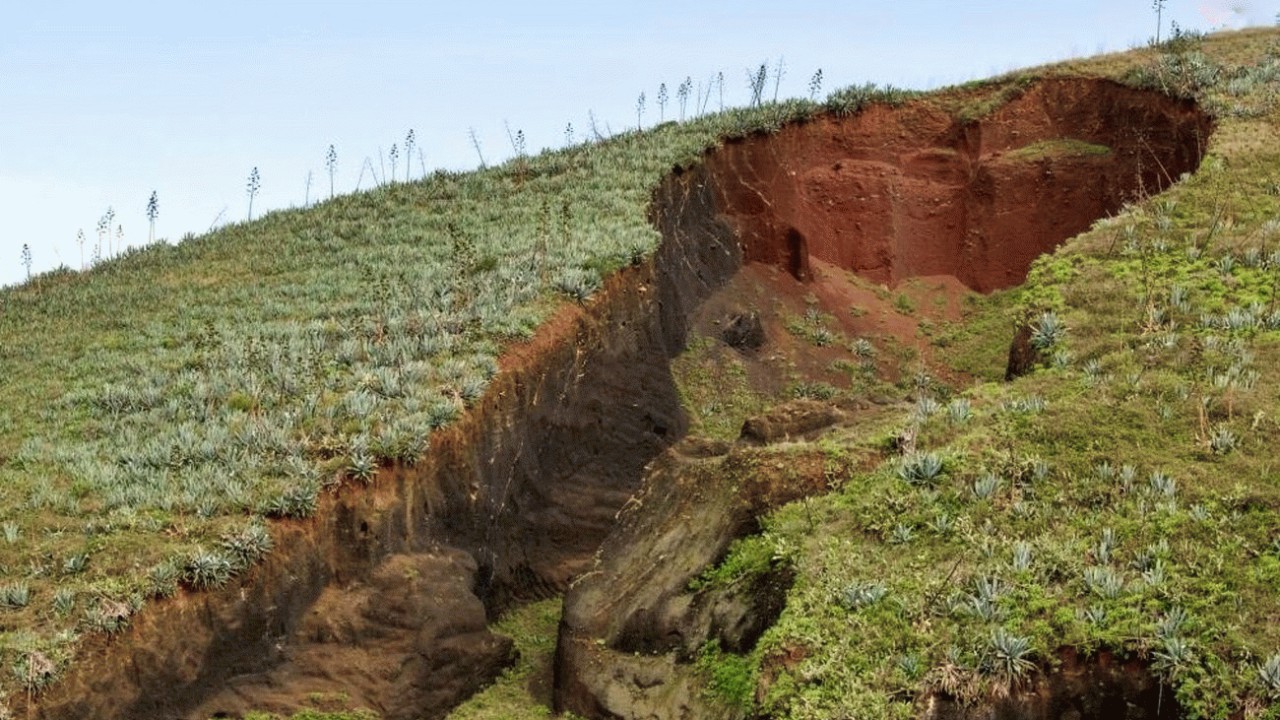 ریتم تند فرسایش خاک در مازندران
