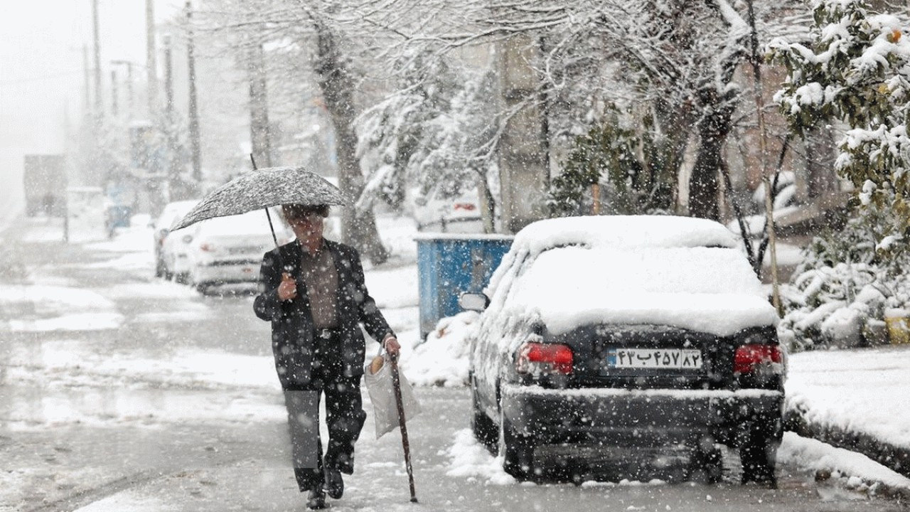تداوم برف و باران با استقرار هوای سرد در مازندران