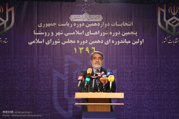 روحانی با کسب ۵۷ درصد آراء رئیس جمهور ایران شد